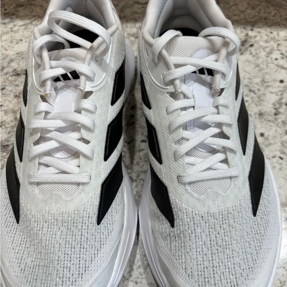 adidas White and Black Athletic Shoes - Picture 2 of 5